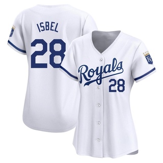 Limited Kyle Isbel Women's Kansas City Royals Home Jersey - White