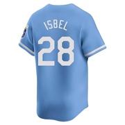 Limited Kyle Isbel Youth Kansas City Royals Alternate Jersey - Light Blue