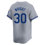 Limited Kyle Wright Youth Kansas City Royals Away Jersey - Gray