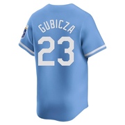 Limited Mark Gubicza Men's Kansas City Royals Alternate Jersey - Light Blue