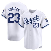 Limited Mark Gubicza Men's Kansas City Royals Home Jersey - White