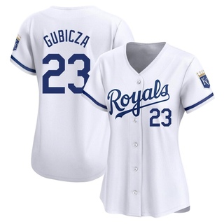 Limited Mark Gubicza Women's Kansas City Royals Home Jersey - White