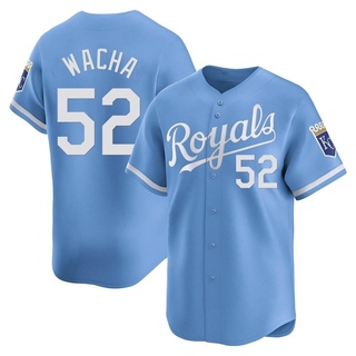 Limited Michael Wacha Men's Kansas City Royals Alternate Jersey - Light Blue