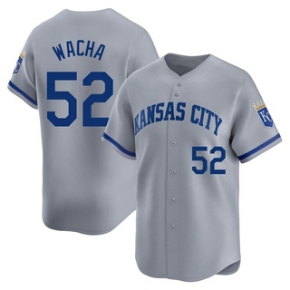 Limited Michael Wacha Youth Kansas City Royals Away Jersey - Gray