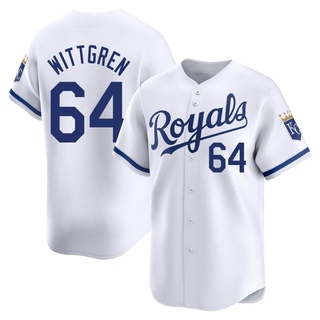 Limited Nick Wittgren Men's Kansas City Royals Home Jersey - White