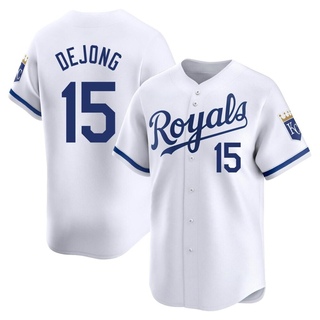 Limited Paul DeJong Youth Kansas City Royals Home Jersey - White