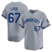 Limited Seth Lugo Men's Kansas City Royals Away Jersey - Gray