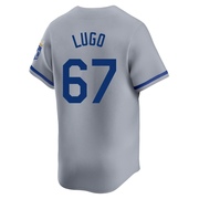 Limited Seth Lugo Men's Kansas City Royals Away Jersey - Gray