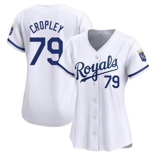 Limited Tyler Cropley Women's Kansas City Royals Home Jersey - White