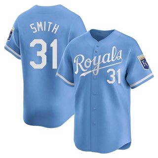 Limited Will Smith Men's Kansas City Royals Alternate Jersey - Light Blue