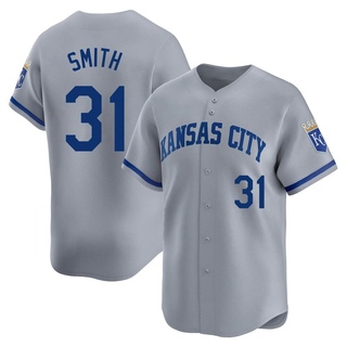 Limited Will Smith Youth Kansas City Royals Away Jersey - Gray