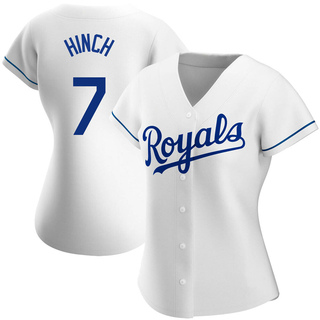 Replica A.j. Hinch Women's Kansas City Royals Home Jersey - White