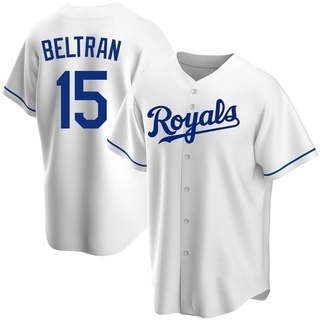 Replica Carlos Beltran Men's Kansas City Royals Home Jersey - White