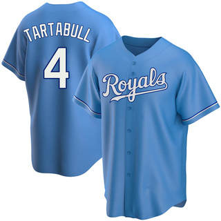 Replica Danny Tartabull Men's Kansas City Royals Alternate Jersey - Light Blue