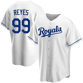 Replica Franmil Reyes Men's Kansas City Royals Home Jersey - White