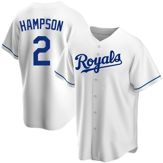 Replica Garrett Hampson Youth Kansas City Royals Home Jersey - White