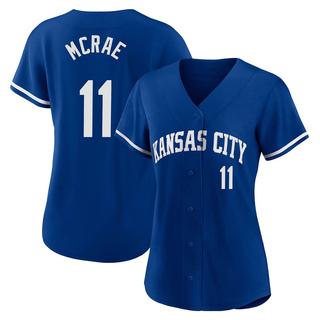 Replica Hal Mcrae Men's Kansas City Royals 2022 Alternate Jersey - Royal