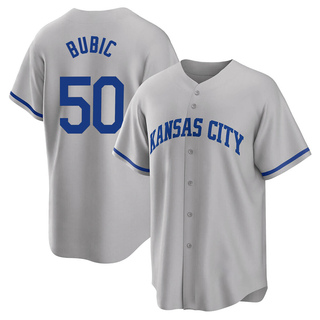 Replica Kris Bubic Youth Kansas City Royals 2022 Road Jersey - Gray