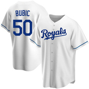 Replica Kris Bubic Youth Kansas City Royals Home Jersey - White