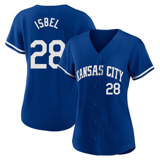 Replica Kyle Isbel Youth Kansas City Royals 2022 Alternate Jersey - Royal