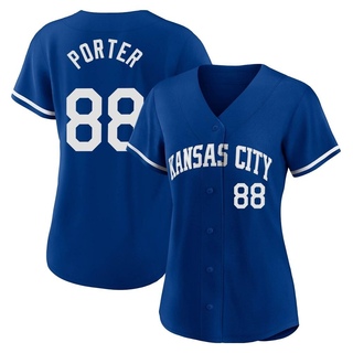 Replica Logan Porter Youth Kansas City Royals 2022 Alternate Jersey - Royal