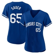 Replica Matt Sauer Men's Kansas City Royals 2022 Alternate Jersey - Royal