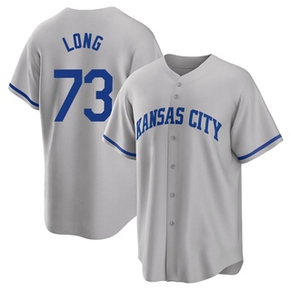 Replica Sam Long Men's Kansas City Royals 2022 Road Jersey - Gray