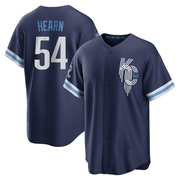 Replica Taylor Hearn Men's Kansas City Royals 2022 City Connect Jersey - Navy