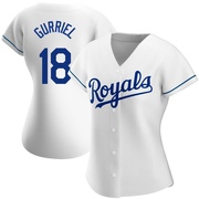 Replica Yuli Gurriel Women's Kansas City Royals Home Jersey - White